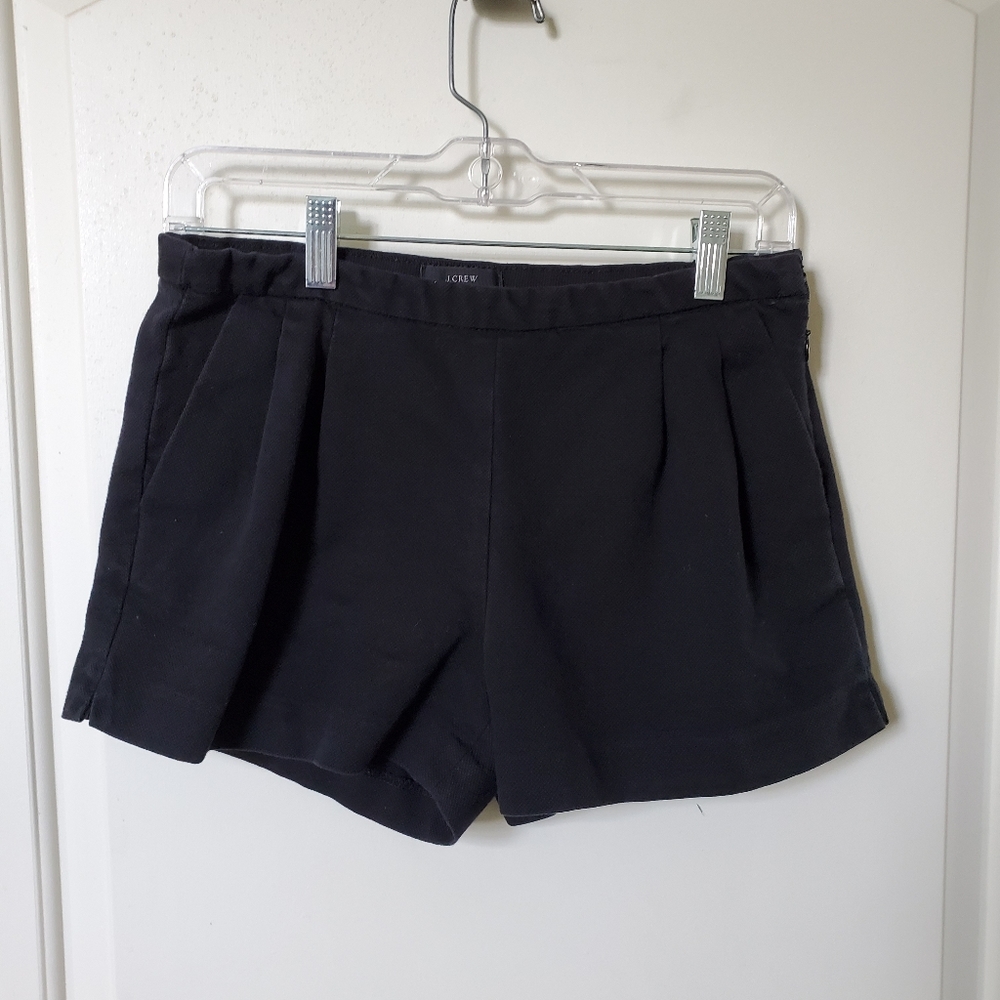 J. Crew black shorts size 4